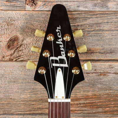 Banker Custom 58 Spec V Korina Natural Lightly Aged w/Bigsby & OX4 PAF Pickups (Serial #0124) image 6
