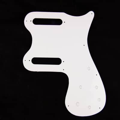 Custom Guitar Pick Guard Fits Epiphone Olympic 2-Pickup ,1Ply White