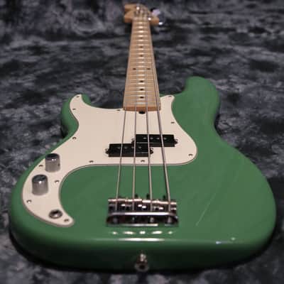 Left Handed Fender American Professional Precision Bass Antique Olive Tribute image 7