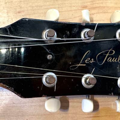 Gibson Les Paul Junior Model Solid Body Electric Guitar 1956 - Sunburst image 14