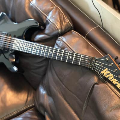 Kramer ProAxe Pro Axe Deluxe 1990 Metallic Black image 3