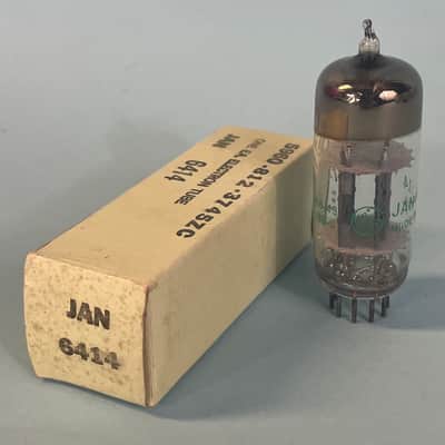 1966 General Electric JRC 6414 Vintage 1960s GE 12AT7 Substitute Tube! T185 image 1
