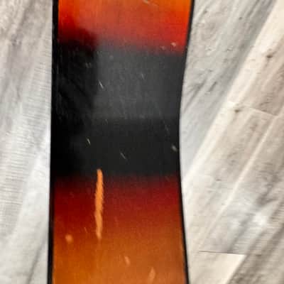 Vintage Tiesco Checkmate Guitar 1970 Sunburst 6 String Classical Flattop image 17