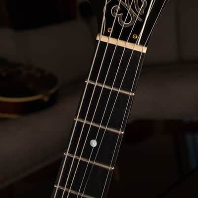 Gibson The Explorer CMT with TP-6 Tailpiece and Bound Curly Maple Top 1982 Cherry Sunburst image 11