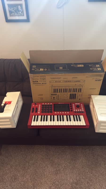 Akai MPC Key 37 Standalone Workstation Synthesizer 2024 - Present - Red image 1