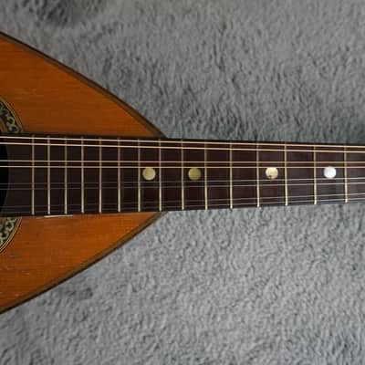 Suzuki Mandola No. 552 Vintage Japanese Bowl Back Mandola w/ Original Case image 6