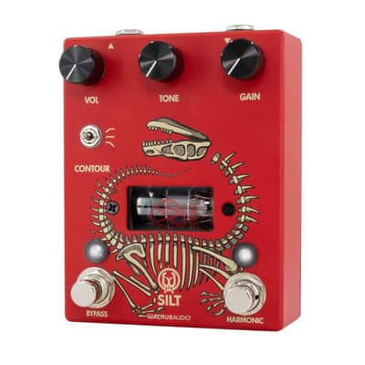 Walrus Audio Silt Harmonic Fuzz Guitar Effects Pedal - Red image 3