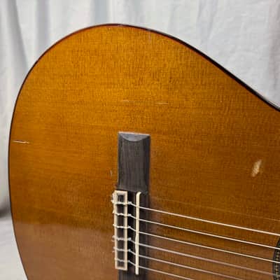 Kevin Mathers Concert Classical Acoustic Guitar - crack/hole in top - with Case 2006 image 4