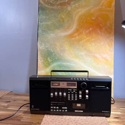 grundig satellit Recorder 4000 Stereo Cassette Player Deck Radio Vintage Boombox image 1