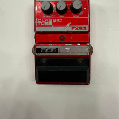 DOD Digitech FX53 Classic Tube Overdrive Vintage Guitar Effect Pedal *READ* image 1