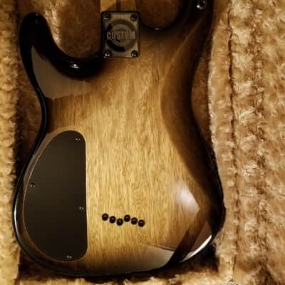 Warmoth Super Strat 2013 Black Korina image 12