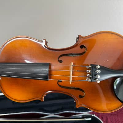 Glaesel VA25E6 14" Viola Outfit with Case and Bow image 2