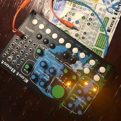 Cre8Audio East Beast Semi-Modular Analog Synthesizer 2022 - Present - Black image 1