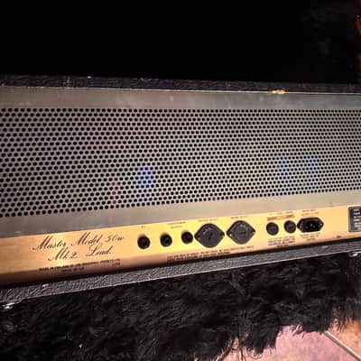 Marshall JCM 800 Lead Series Model 2204 50 Watt Master Volume Mk2 Head 1981 - 1988 - Black image 7