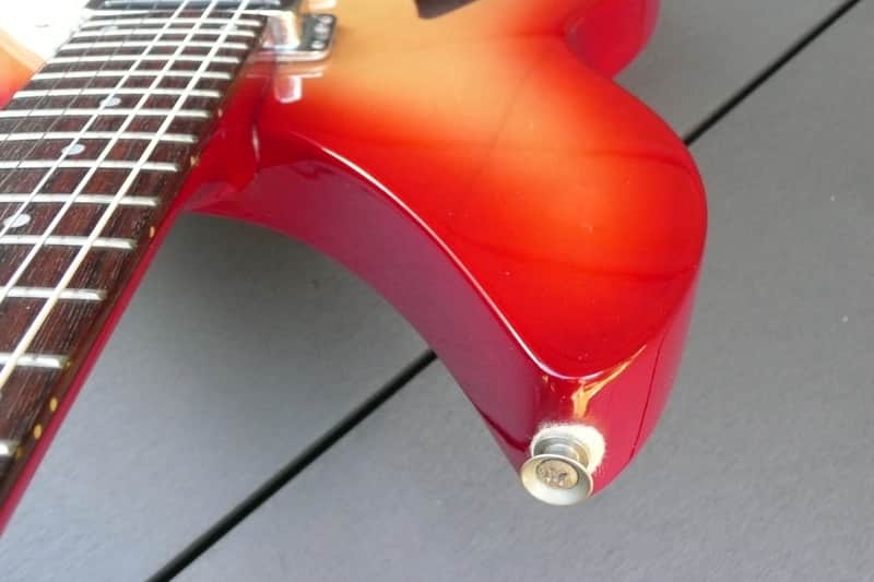 Session Rocker Ric 330 Copy Fireglow Guitar MIJ | Reverb
