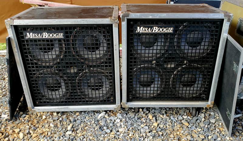 Mesa Boogie Roadready 410's, original Eden drivers, one has not original door, casters on both, massive low end!!! image 1