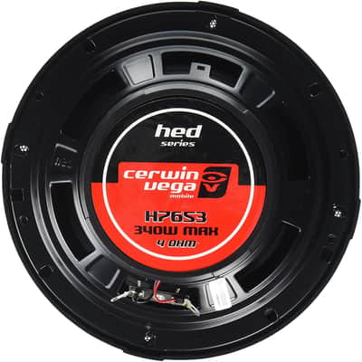 Cerwin Vega H7653 6.5" HED Series 3-Way Coaxial Speakers 340 Watts image 4