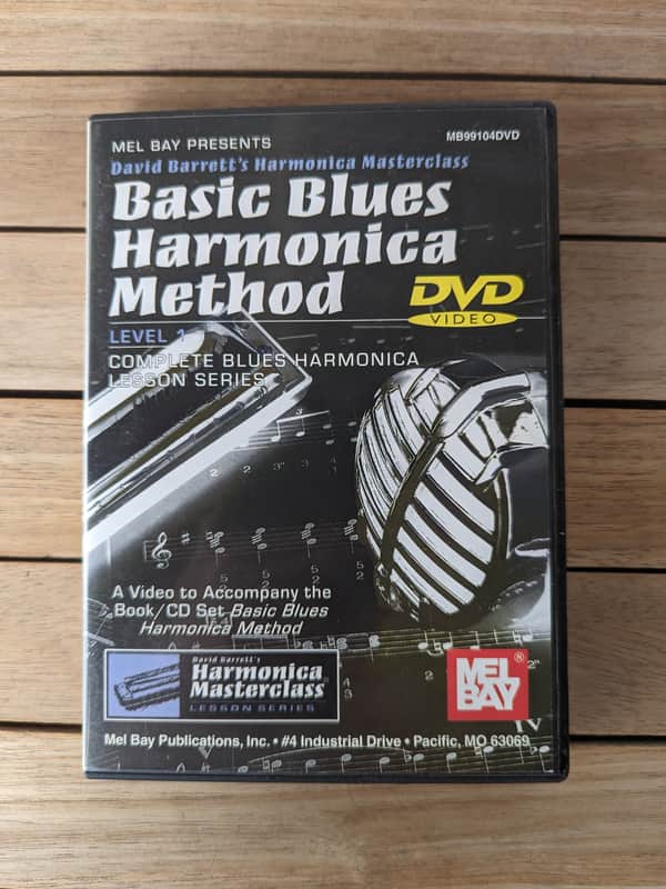 DVD: David Barrett's Harmonica Masterclass - Basic Blues Harmonica Method (70 min.) Bild 1
