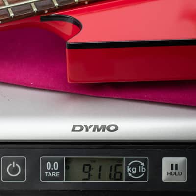 1989 B.C. Rich Ironbird Bass Guitar Red #NSN image 7