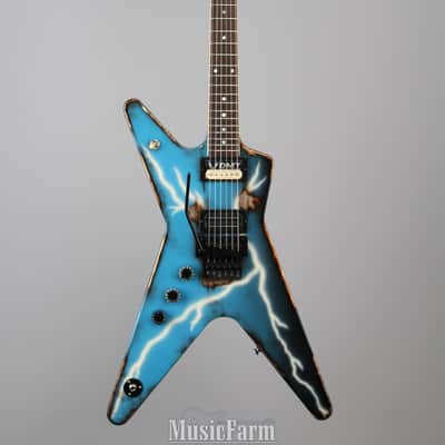 Dean USA Dime Series Rust From Hell Left Handed Handpainted Electric Guitar with Case image 4