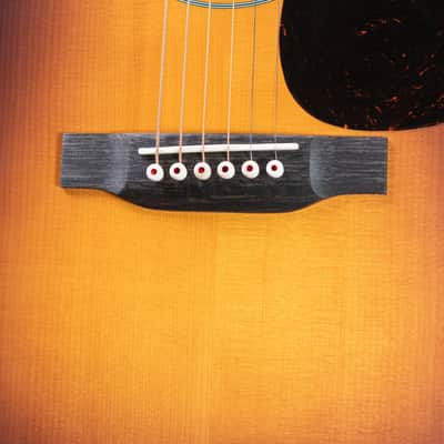 Martin D-28 Satin Dreadnought Acoustic Guitar - 1935 Sunburst with Hardshell Case image 10