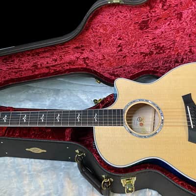 NEW ! Taylor 614ce Custom Acoustic-Electric Guitar - Natural Top - Blue Fade Back and Sides - AAAAA Flamed Maple - Authorized Dealer - G05921 - 4.8lbs image 12