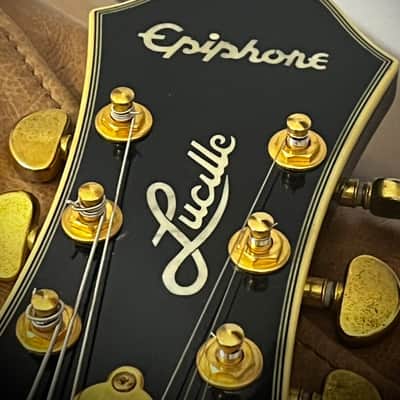 RARE 2008 Epiphone by Gibson ES-355 BB King Signature “Lucille” | Ebony black w/case image 11
