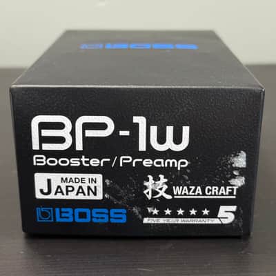 Boss BP-1W Booster / Preamp Waza Craft 2023 - Present White image 6