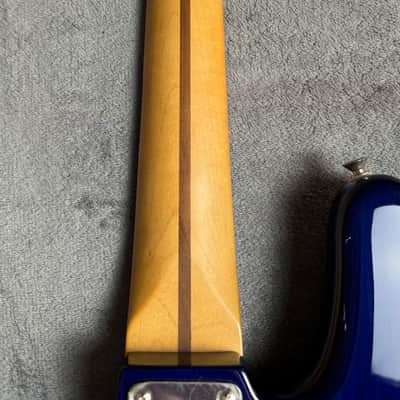 Fender Player Jazz Bass Blue Burst Flamed Maple Top MIM 2024 image 11