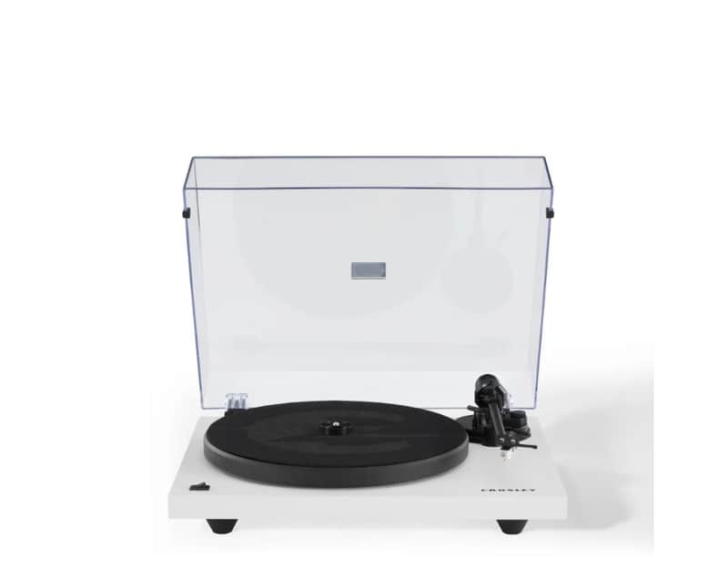 Crosley C6B Belt-Drive Bluetooth Turntable with Adjustable Tone Arm - White-NEW image 1
