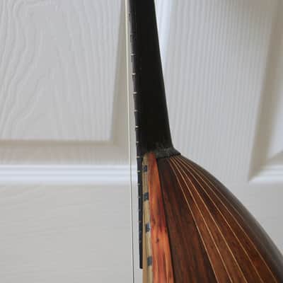 ANTIQUE BOWLBACK MANDOLIN ITALY ‘ALFREDO ALBERTINI CATANIA No. 65’ image 7
