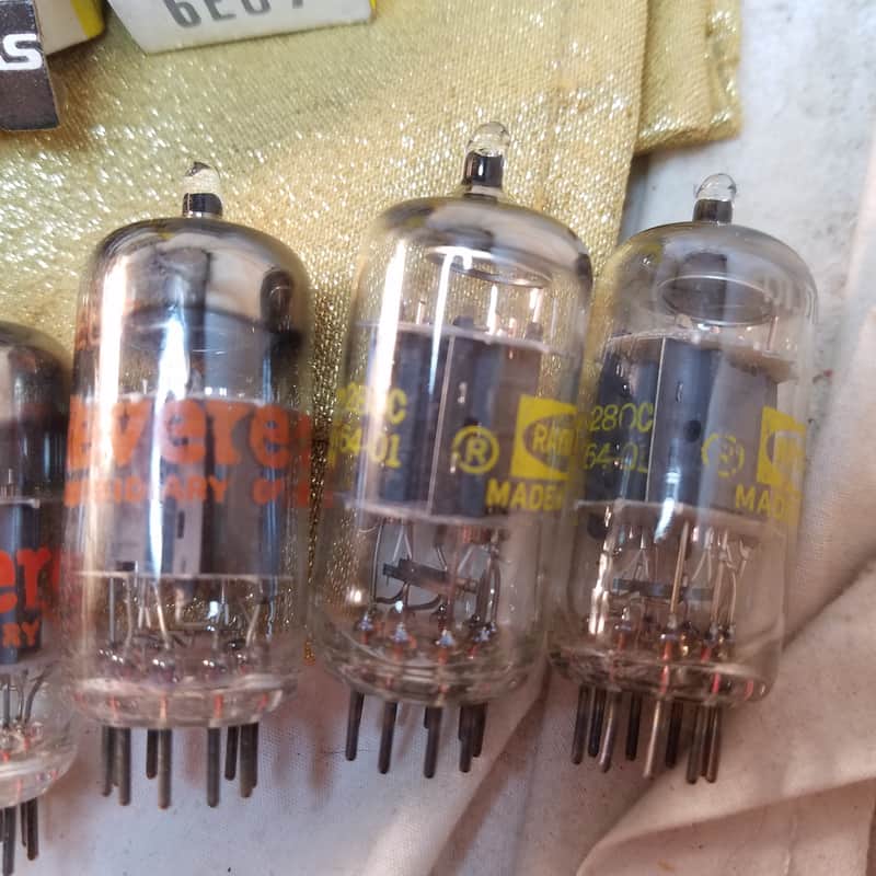 Sylvania etc. ONE (1) 6EU7 tNOS AT1000 TESTED Balanced! PI Vacuum Tube GE, Raytheon dual triode 1958-1972 image 1