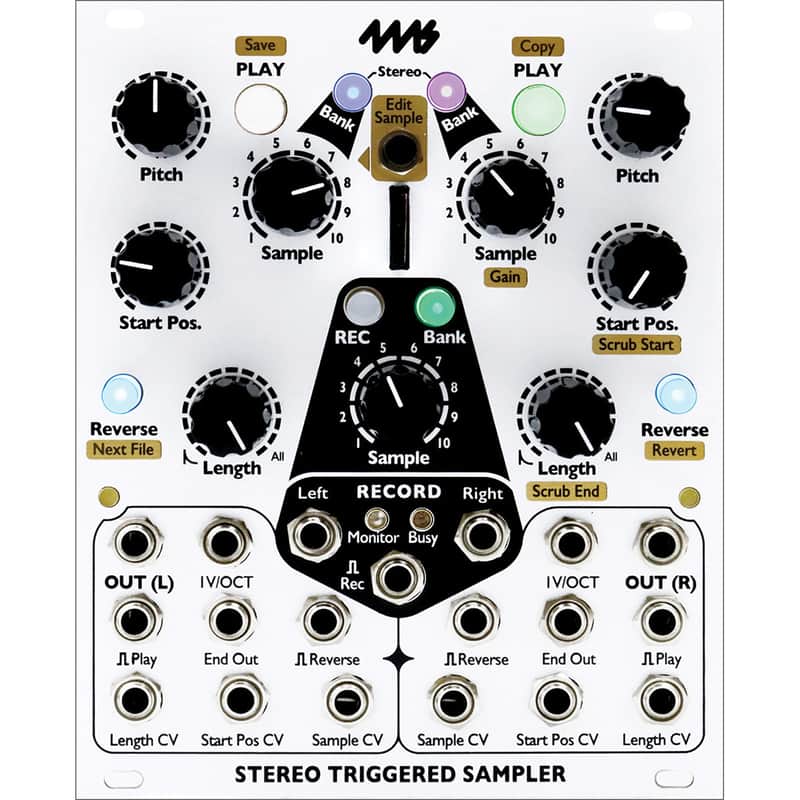 4ms Stereo Triggered Sampler Eurorack Module (STS) image 1