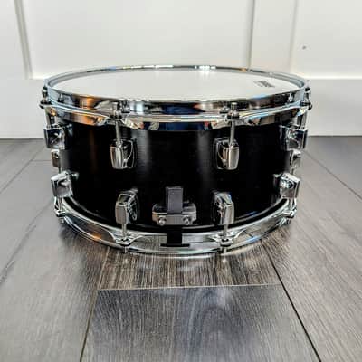 UPGRADED ddrum Dominion Birch Snare Drum 14" x 6.5" Black Ebony Stain 10 Lug image 4