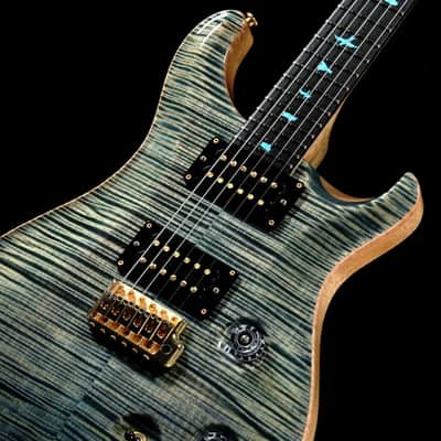 Paul Reed Smith Private Stock #5339 Custom 24 Korina Faded Indigo [215297] (07/10) image 5