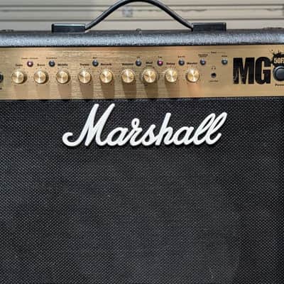 Marshall MG MG50FX 2-Channel 50-Watt 1x12" Solid State Guitar Combo 2009 - 2012 - Black image 2
