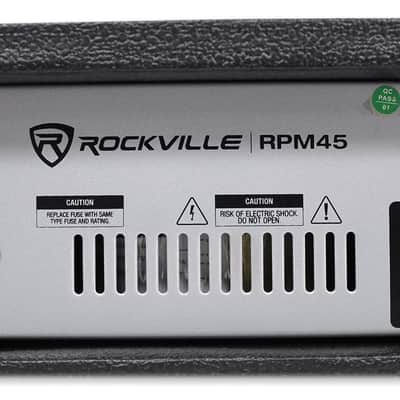 Rockville RPM45 1800w Powered 4 Channel Mixer/Amplifier w USB/EQ/Effects/Phantom image 4