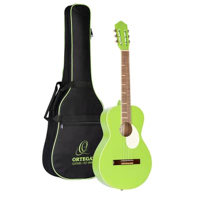 ORTEGA Gaucho Series 4/4 Konzertgitarre 6-String - Green Apple + Gigbag image 18
