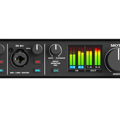 MOTU M4-MOTU 4x4 USB-C Bus-Powered Audio Interface image 3