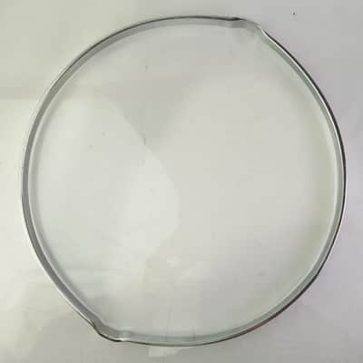 Leedy&Ludwig 14" Single-Flange Snare Drum Resonant Rim/Hoop Chrome-Brass Student image 6
