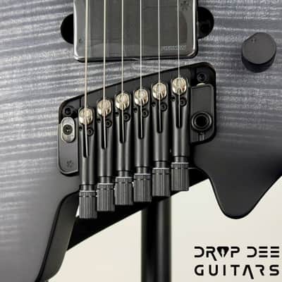 Strandberg Boden Original N2.6T Tremolo Multiscale Headless Electric Guitar w/ Bag - Black Denim Burst Satin image 7