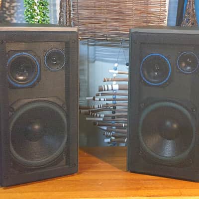 Vintage 3-Way Bookshelf Speakers by Peterson Speaker Laboratories circa 1990s image 13