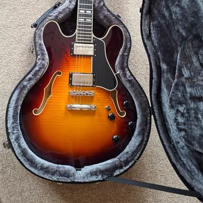 Eastman T486-SB Thinline Archtop 2010s - Sunburst image 3