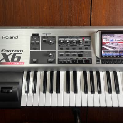 Roland Fantom X6 Sampling Workstation Audio Track Expansion Ver 2.02 w/ case DIMM image 2