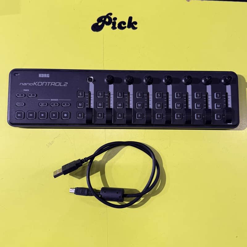 Korg nanoKONTROL2 Slimline USB MIDI Control Surface 2011 - Present - Black image 1