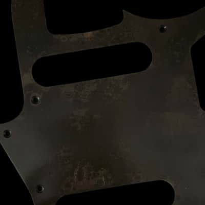 Made-to-Order - Statuary Bronze Brass - USA Jaguar AVRI 60s Pickguard Scratchplate for Fender - Hand-finished image 2