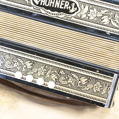 Hohner Vienna 1-Row 4-Bass 10-Treble Button "C" Diatonic Accordion - Germany image 12