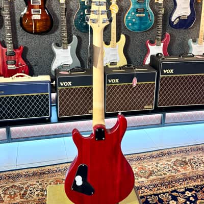 PRS SE CE24 Standard Satin Stoptai 2026 - Vintage Cherry image 9