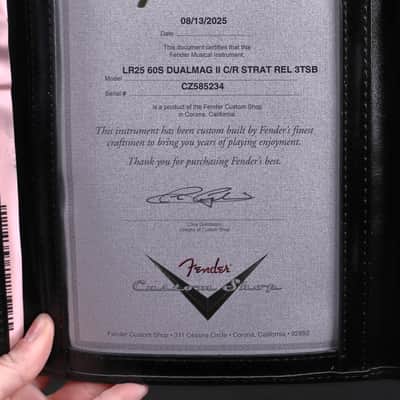 Fender Custom Shop 60's Dual Mag II Stratocaster Relic 3-Color Sunburst w/ Case image 10