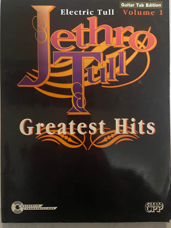 Jethro Tull - Greatest Hits - Guitar Tab / Tablature Book image 1